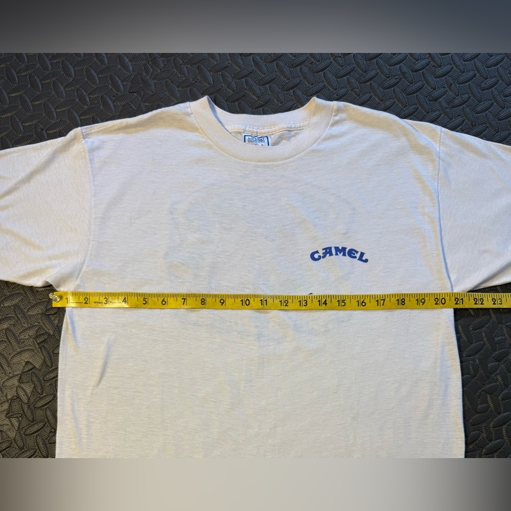90’s Vintage Camel Smooth Character Graphic White T-Shirt Size XL - Picture 6 of 8